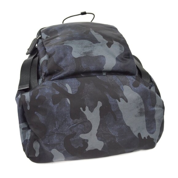 Prada Black Nylon Camouflage Backpack V135 7/A NQ00832 - Picture 3 of 10
